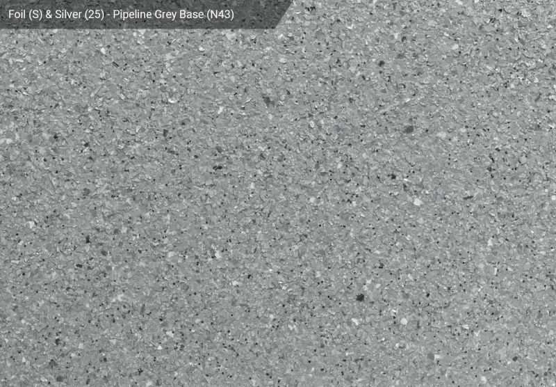 Foil (S) & Silver (25) — N43 Pipeline Grey base, official APC sample