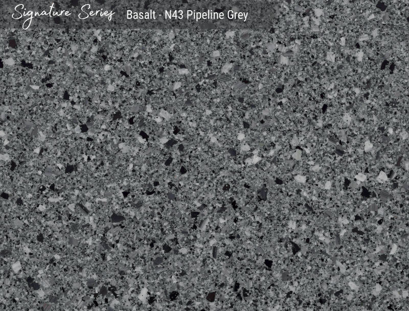 Basalt — N43 Pipeline Grey base, official APC sample