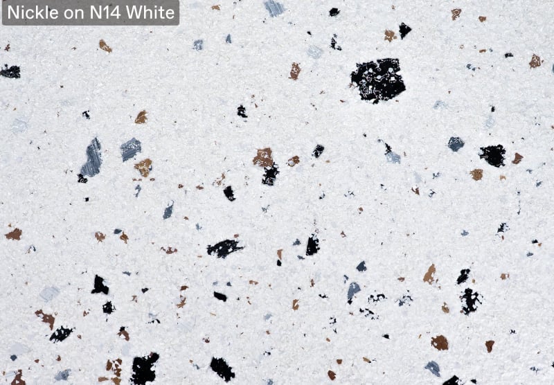 Nickle — N14 White base, official APC sample