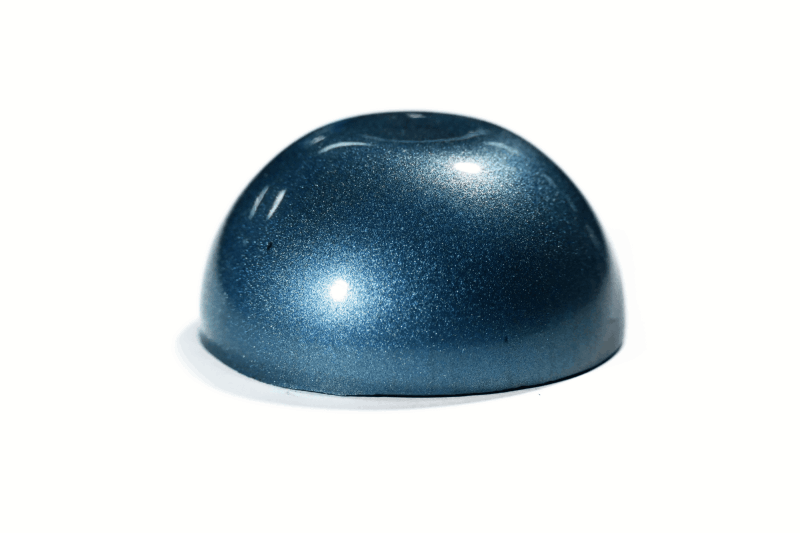 Teal Metallic — Metallic pigment sample, official APC sample