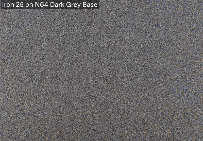 Iron 25 — N64 Dark Grey base, official APC sample
