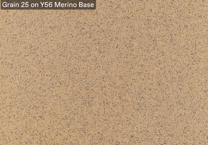 Grain 25 — Y56 Merino base, official APC sample