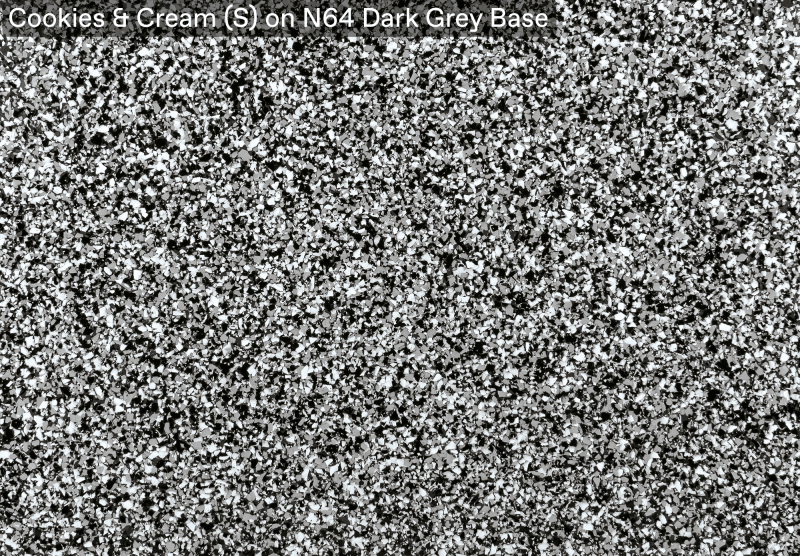 Cookies & Cream (S) — N64 Dark Grey base, official APC sample