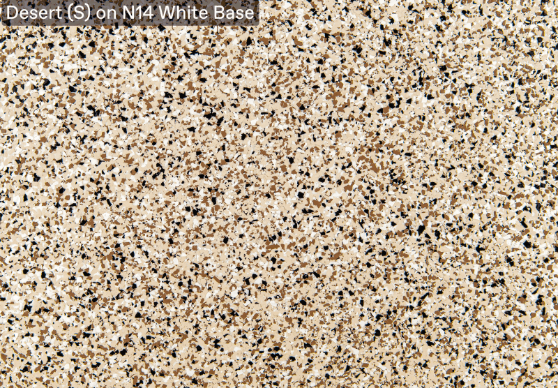 Desert (S) — N14 White base, official APC sample